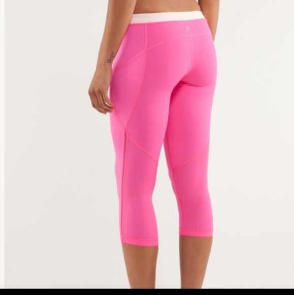 Lululemon Beach Runner Crop Leggings Size 4 - Picture 3 of 12